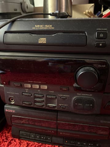 Sony MHC-501 Mini Hi-Fi Component Systeem