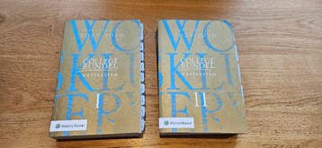 Wolters Kluwer wettenbundel / collegebundel 2025-2026