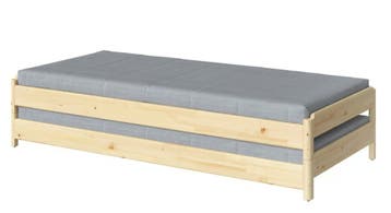 ikea bed frame with mattresses