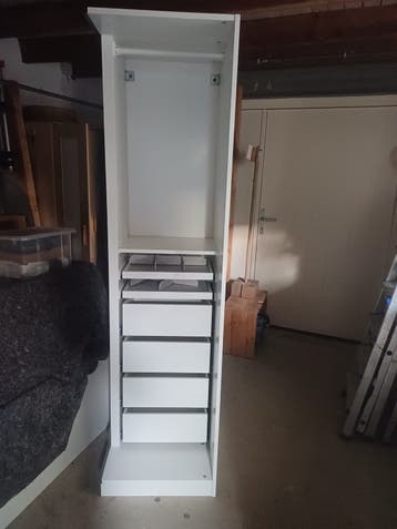 GRATIS Ikea Pax kast hoekdeel + normaal deel 95 cm!