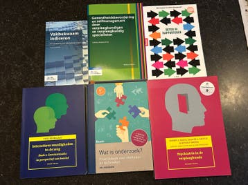 Diverse studieboeken HBO Verpleegkunde