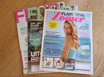 Gratis afhalen: Flair & Viva zomerboek + tijdschriften