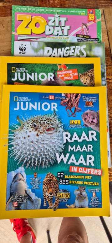 Gratis National Geographic Junior tijdschrift
