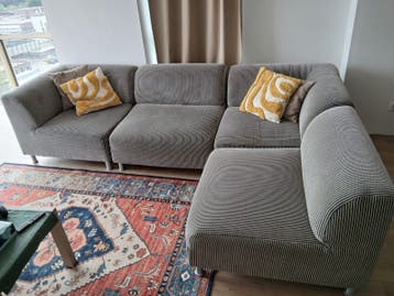 Modulaire Hoekbank - 4 Losse Elementen