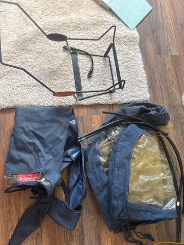 Babboe accessoires: zonnescherm, regentent, Maxi Cosi adapte