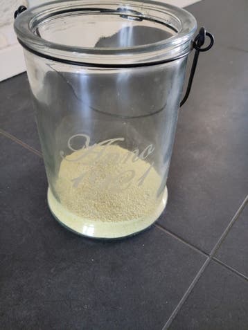 Vaas voor kaars bv