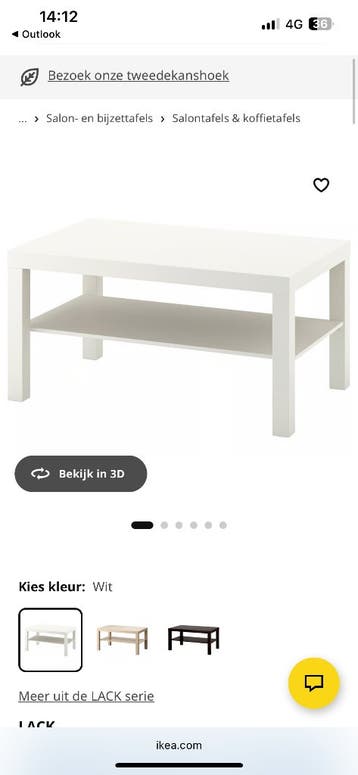 Salontafel ikea