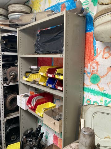 Metalen magazijnstelling - Gebruikt
