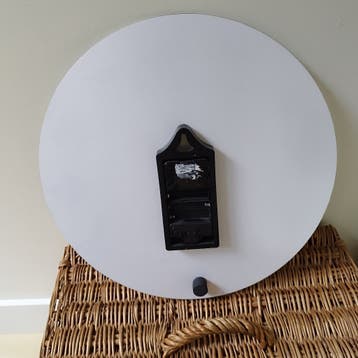 klok glas van kikkerland met vogelgeluiden