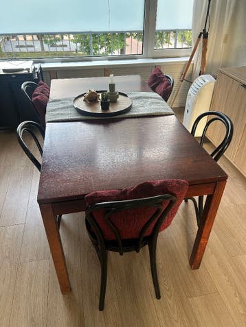 houten eettafel