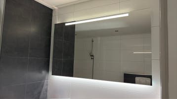 GRATIS badkamerspiegel 120*70