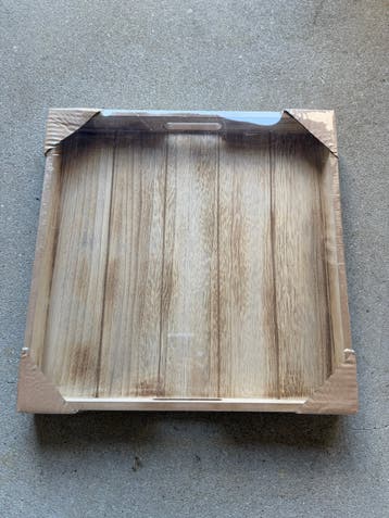 Nieuw houten dienblad - perfect voor serveren en decoratie