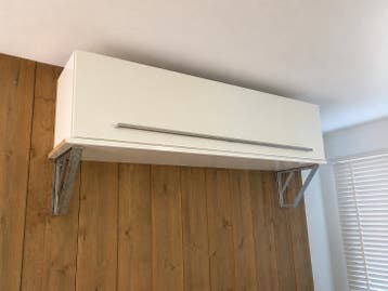 Verticale Keukenkast Hoogglans met Soft Close en Steunen