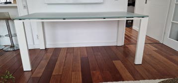 Eettafel gratis op te halen. 90 x 180 wit