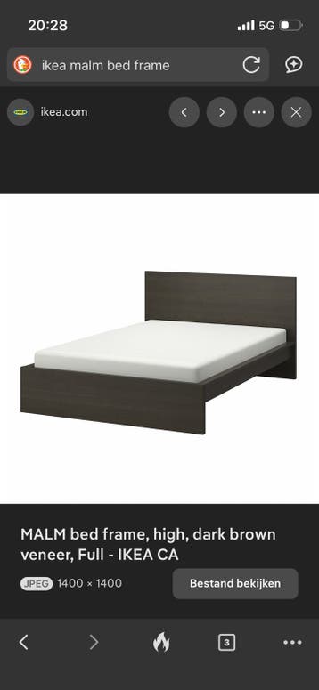 Gratis ikea malm bed 160 breed