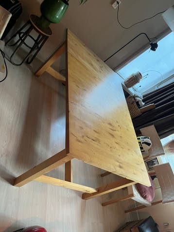 Ikea houten eettafel - Ideaal voor gezinnen