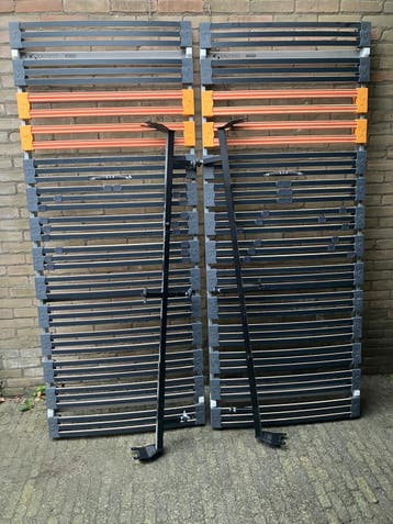 2x Cox Slaapcomfort Calypso 4000 lattenbodems 80x200cm