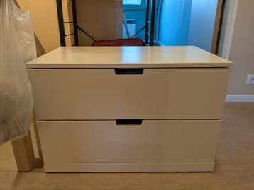 IKEA NORDLI ladekast wit