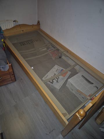 Auping eenpersoonsbed 90x200 cm - Zo goed als nieuw