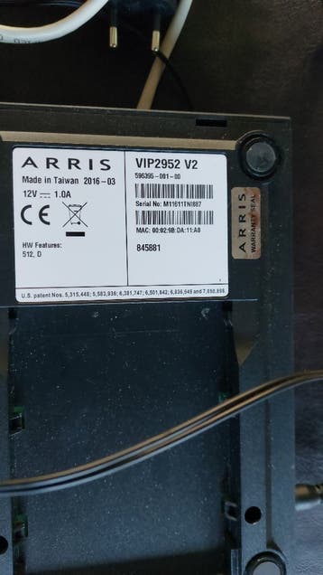 Arris 2952 2 stuks