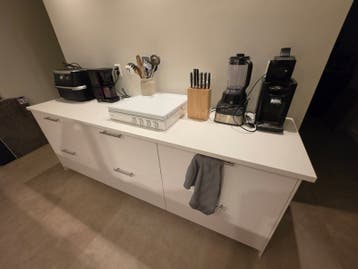 3 keukenbladen (Ikea) met spoelbak gratis ophalen te halen