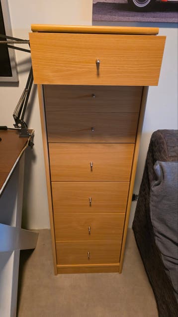 Beuken laden kastje