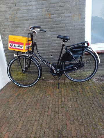 Oma/transport fiets met defecte ketting.