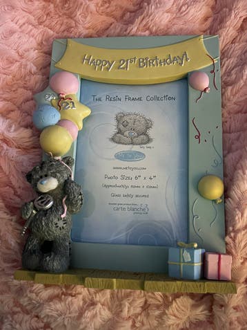 Me To You fotolijst 21th birthday