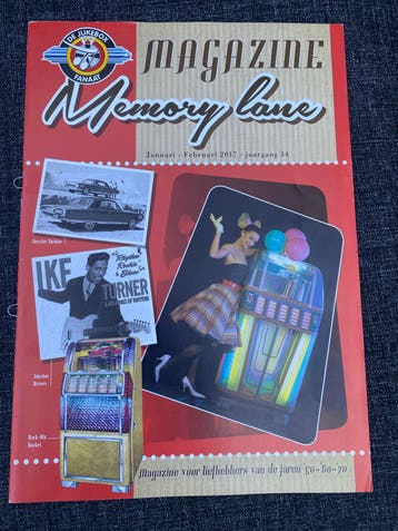 Jukebox Fanaat Magazine Memory Lane (2 stuks)