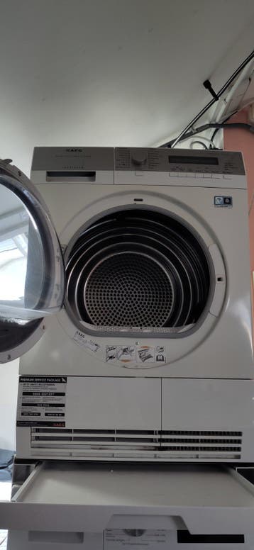 AEG Lavatherm T76785NIH wasdroger met EHO foutmelding