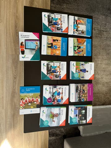 Mbo 4 sport en bewegen, bewegingsagoog leefstijlcoach boeken