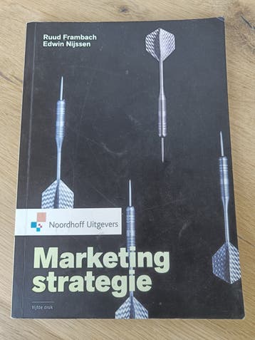 Marketing Strategie - Ruud Frambach & Edwin Nijssen