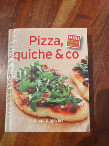 Mini Kookboekjes: Pizza, quiche & co - Veltman Uitgevers