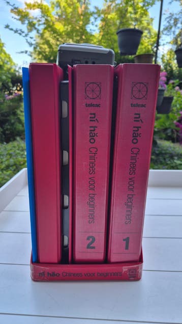 Cursus Chinees met boeken en geluidscassettes