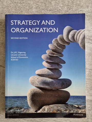 Strategy and Organization, Rigtering