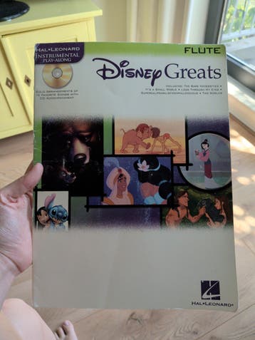 Disney Greats voor dwarsfluit