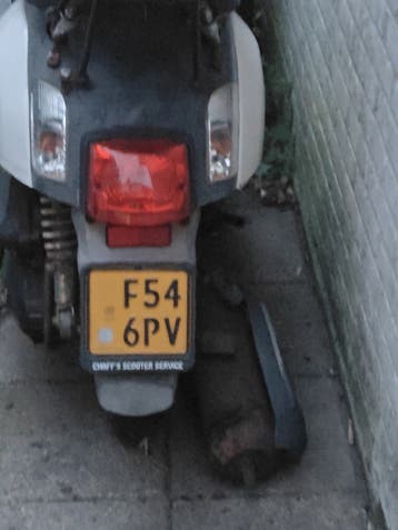 GRATIS: Sym Tonik sloopscooter (Met RDW-code, noord)