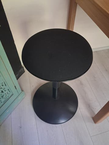 IKEA NILSERIK Zit/sta kruk - Zwart, verstelbaar