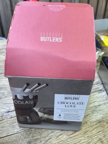 Butlers Chocolate Love Chocofondue Set - Gebruikt maar goed