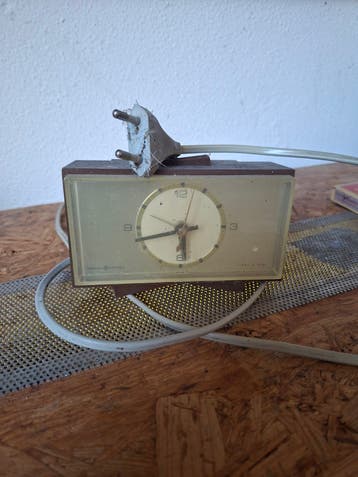 Leuk vintage klokje