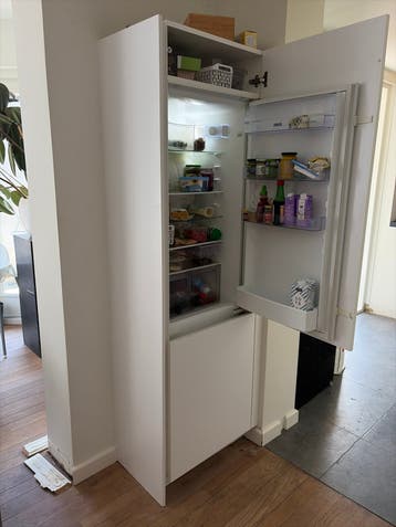 Inbouwkoelkast met vriesvak - Gebruikt