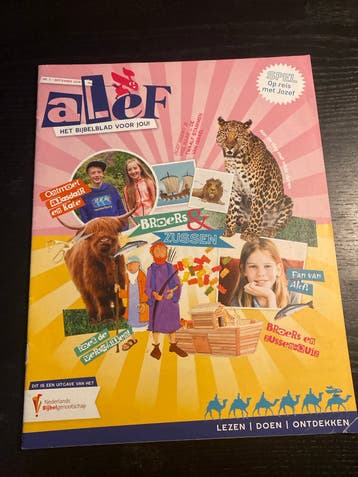 Alef Bijbelblad - September 2018 - Op reis met Jozef