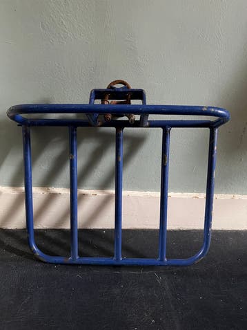 Voordrager framebevestiging blauw