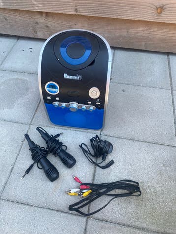 CDG Karaoke Machine met Bluetooth & Flashing Lights