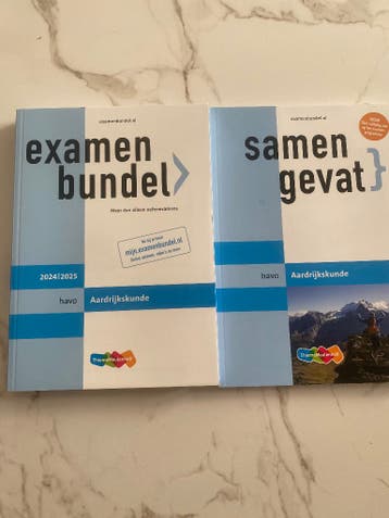 Examenbundel aardrijkskunde