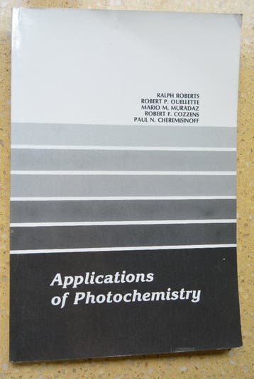 Applications of Photochemistry Ralph Roberts e.a. Engels