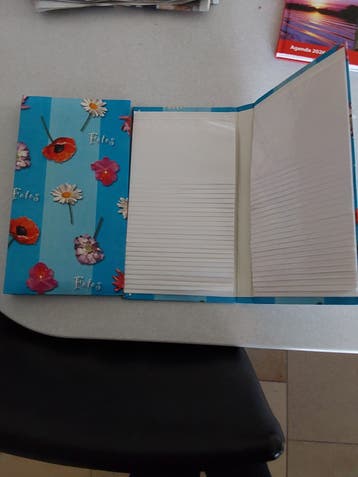 Fotomap met bloemenprint