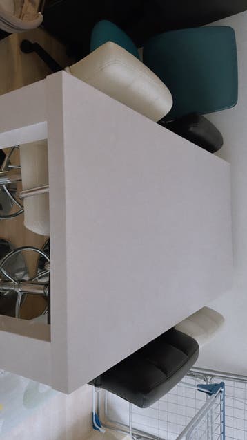Eet tafel Boxspring 90*200 met matras & Tv-tafel salon tafel