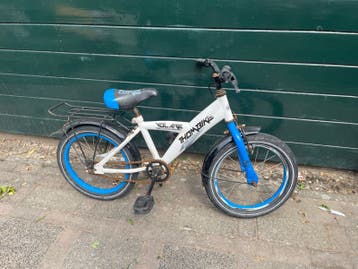 Volare ThomBike Kinderfiets - Wit/Blauw