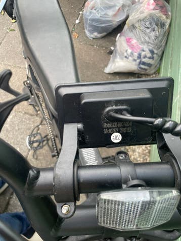 Fatbike gestolen bij de action van baronie alphen